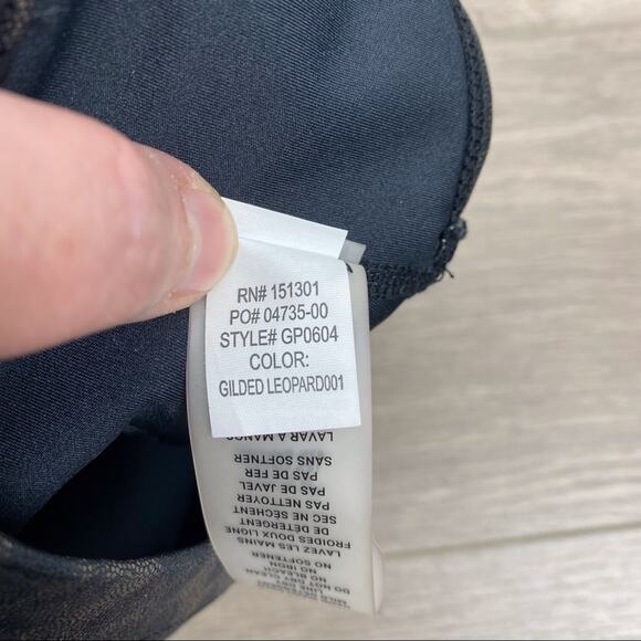 Good American The Barely There Leopard Print Bralette Sz.2(M) - Picture 9 of 11